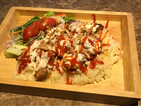 簡単おいしい!オーバーチキンライス